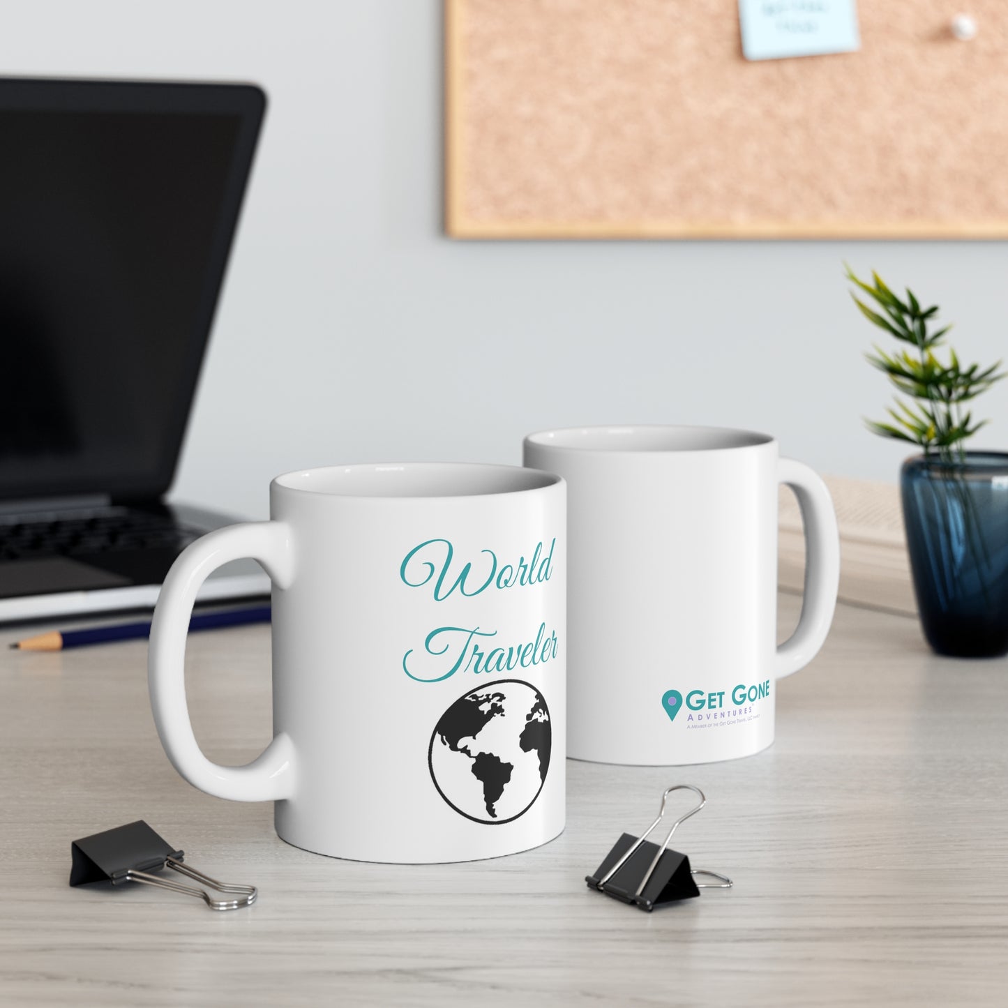 World Traveler Ceramic Mug 11oz