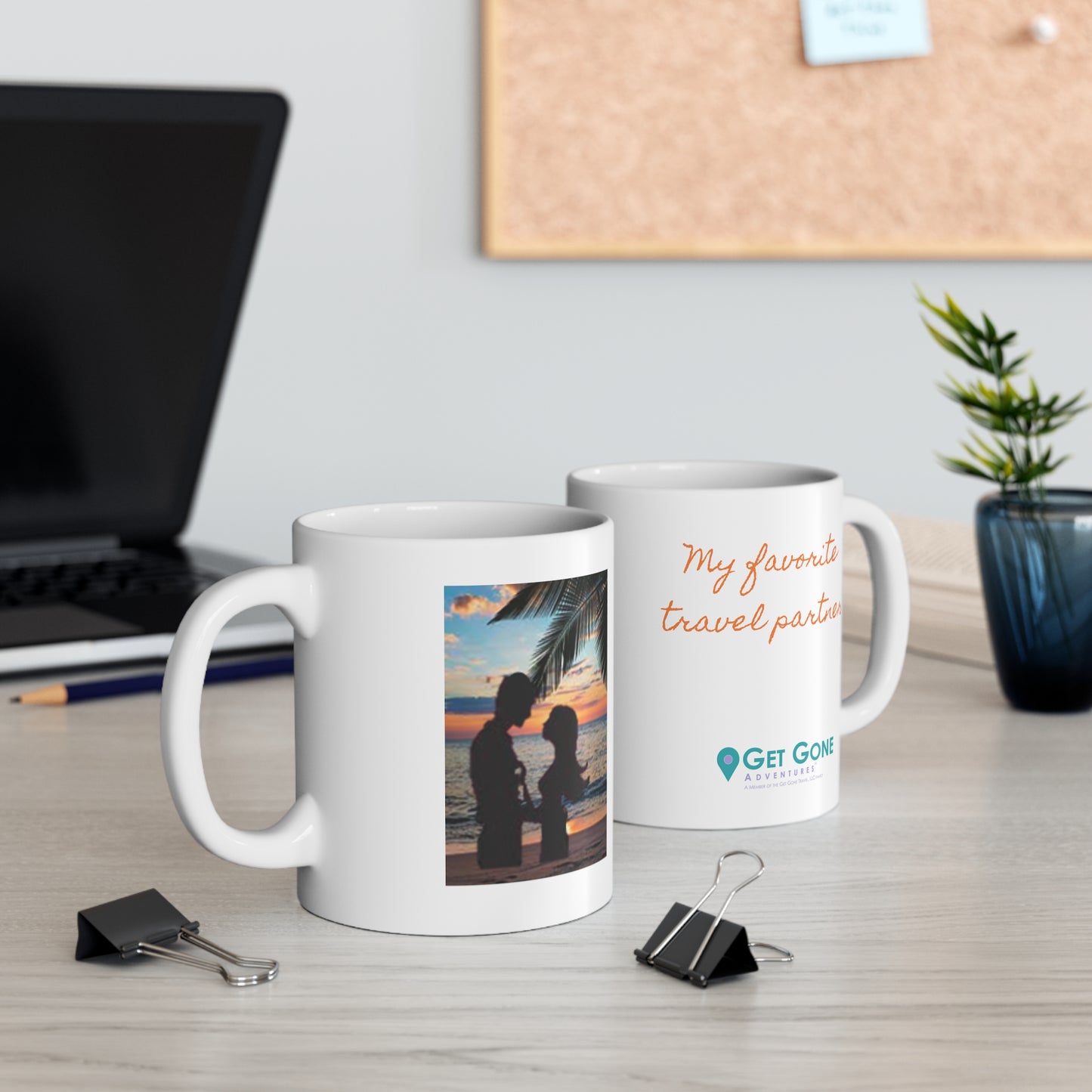 My Favorite Travel Partner Ceramic Mug 11oz