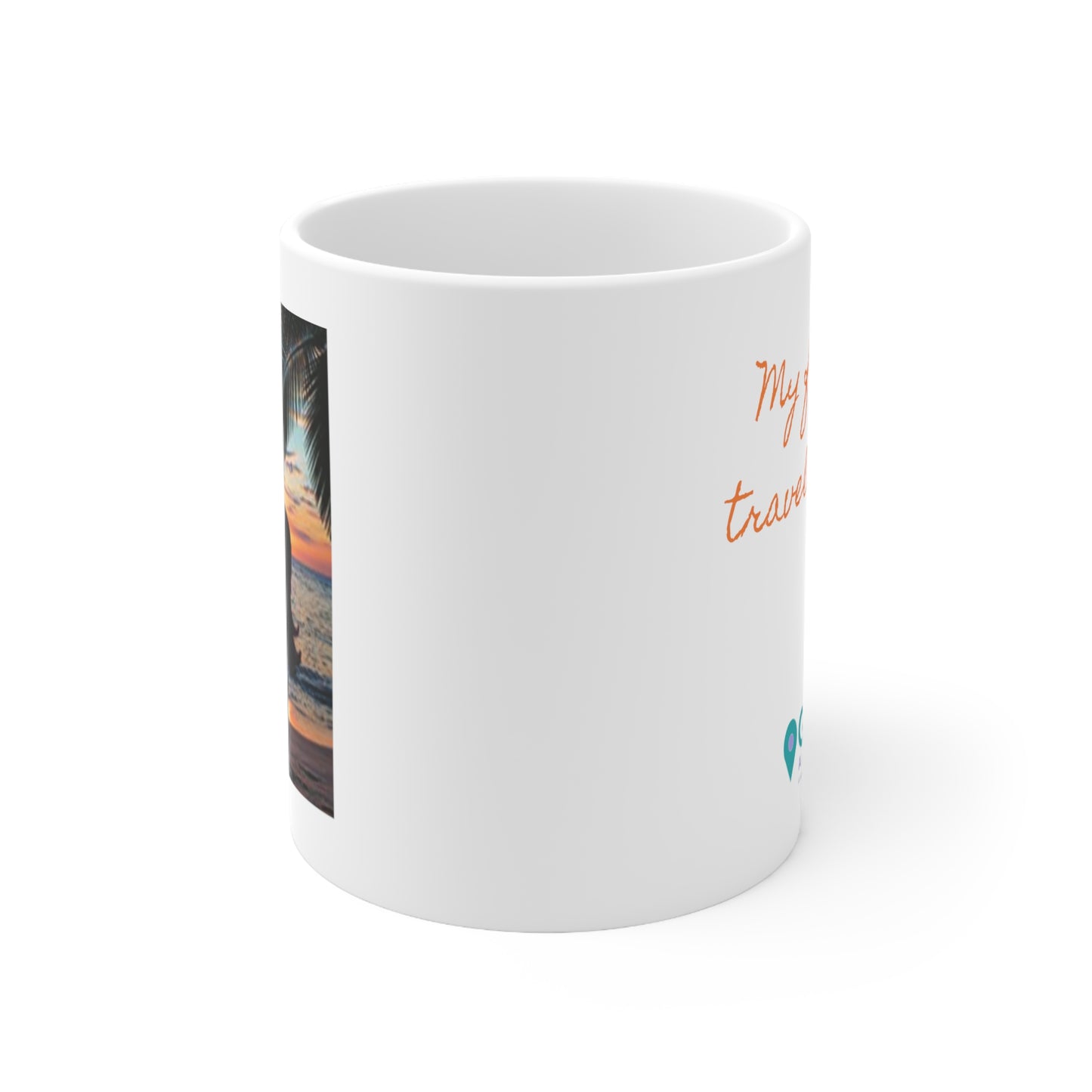 My Favorite Travel Partner Ceramic Mug 11oz