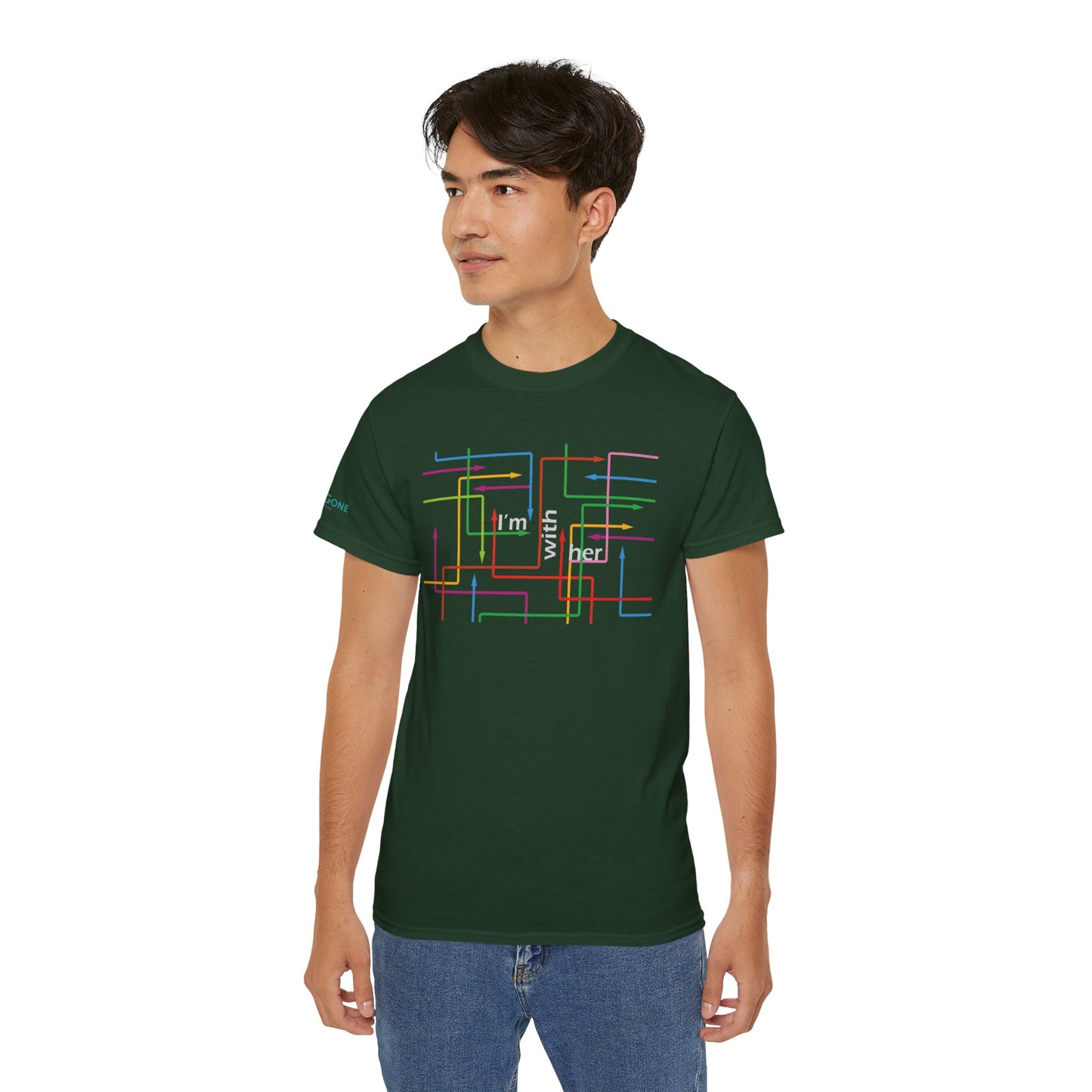 I'm With Her Everywhere Tee