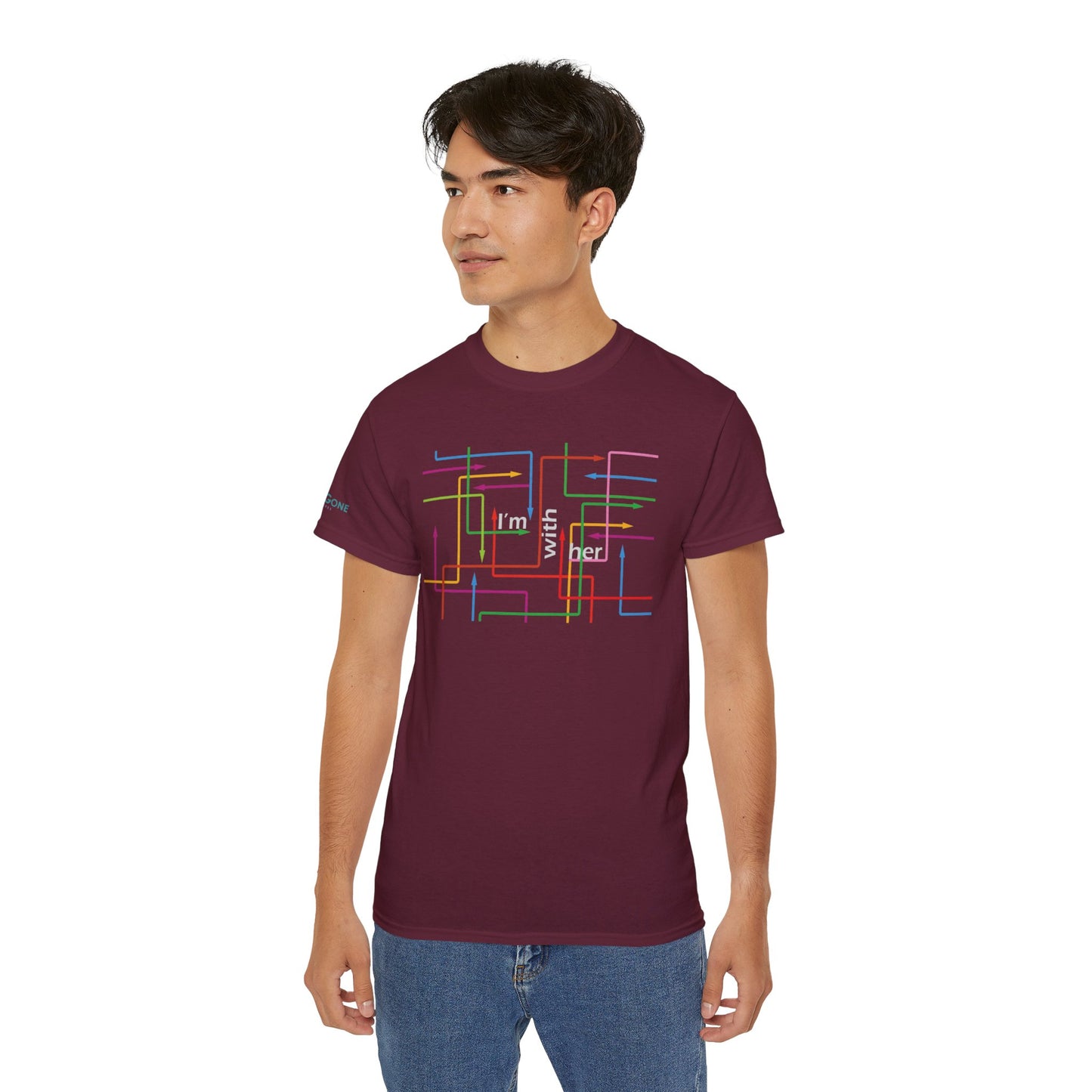 I'm With Her Everywhere Tee