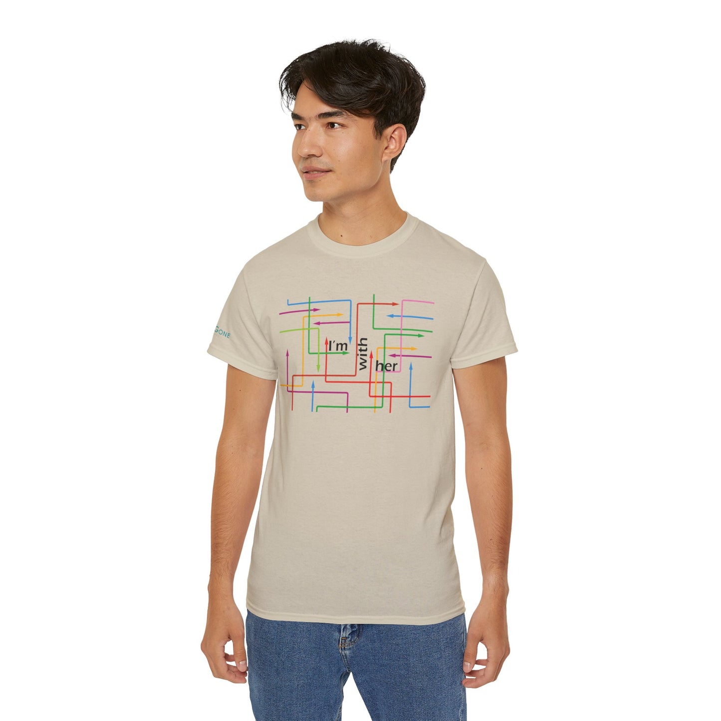 I'm With Her Everywhere Tee