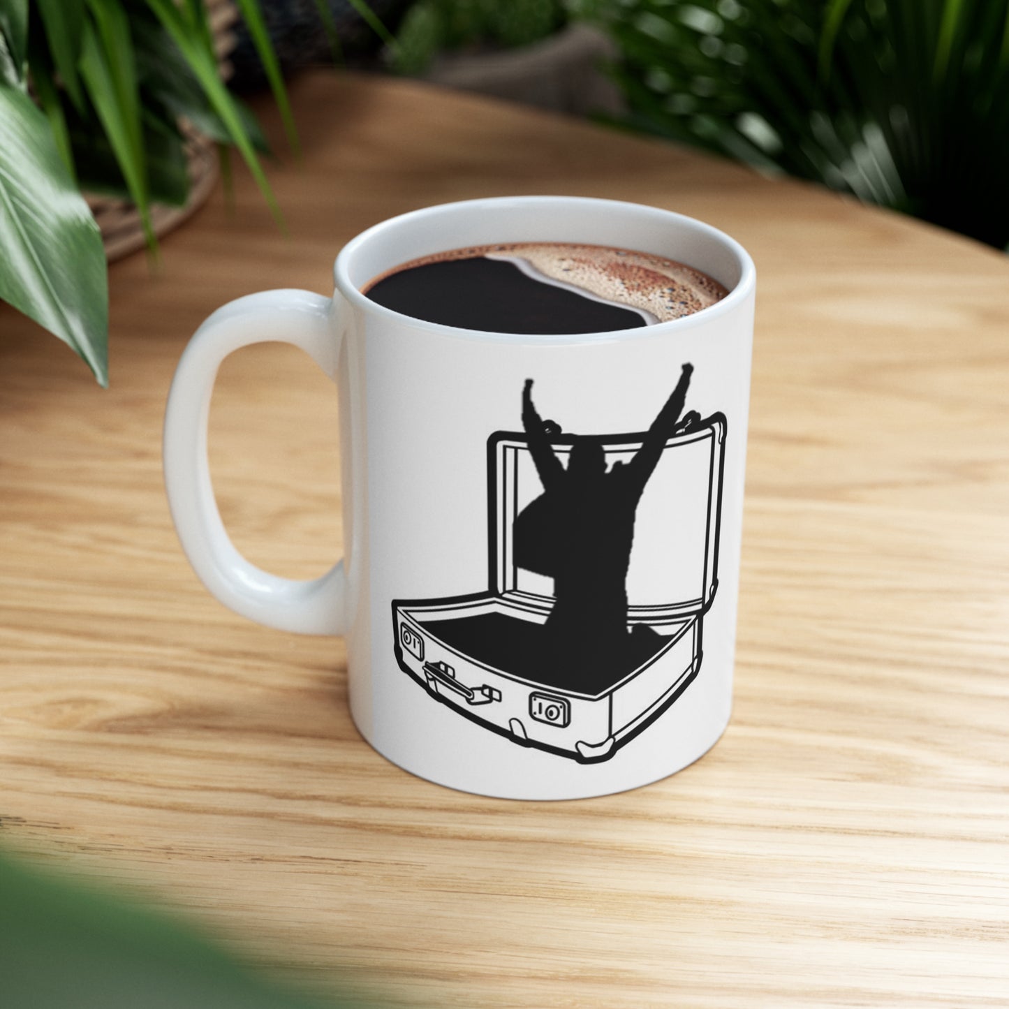 Travel Size Ceramic Mug 11oz